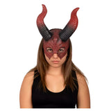 Mascara Horned Skull