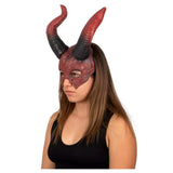 Mascara Horned Skull