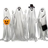 Familia fantasma animatronico