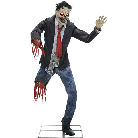 Zombie mutilado animatronico