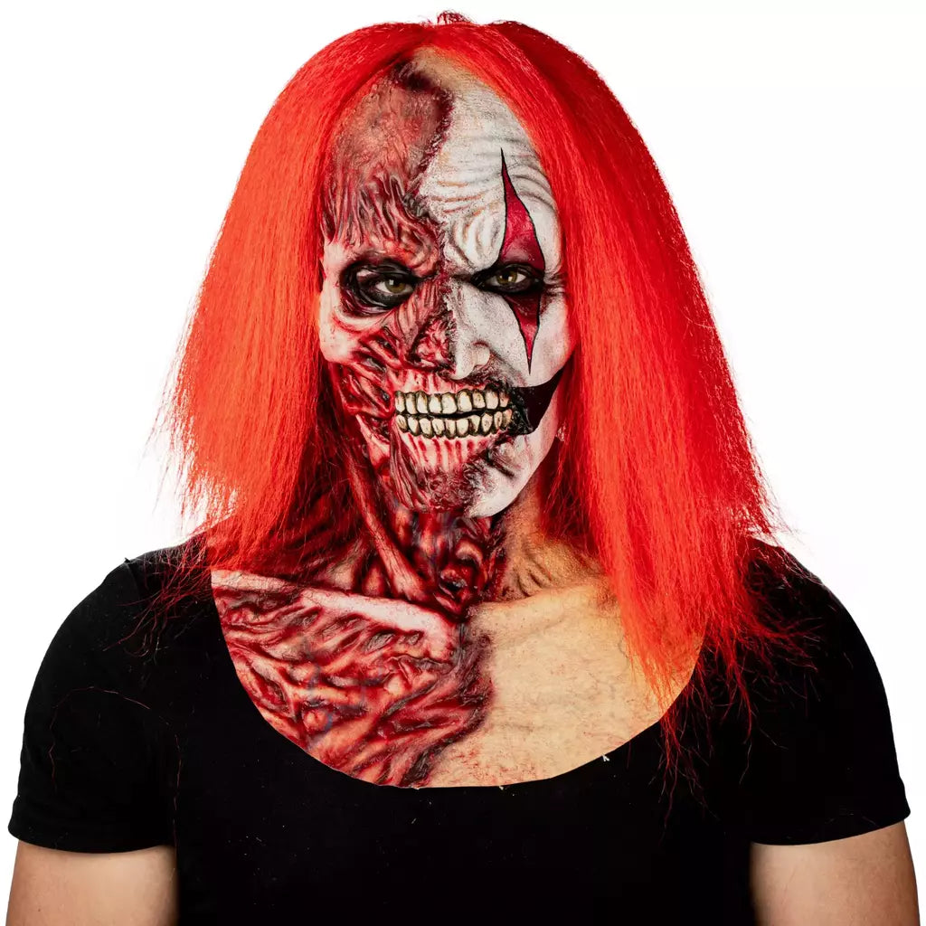 Hyper Mask Two Face Clown