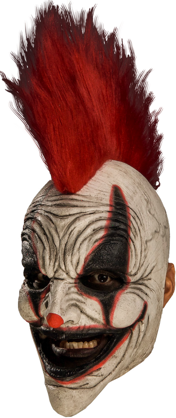 Máscara Carousel Clown Punk — Rojo — 1