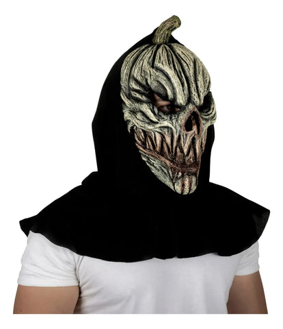 Mascara pumpkin ghoul white