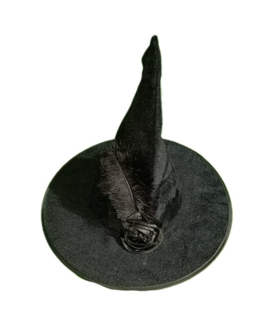 Sombrero Bruja Pluma