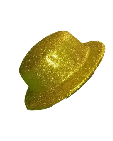 Sombrero Bombín PVC Adiamantado