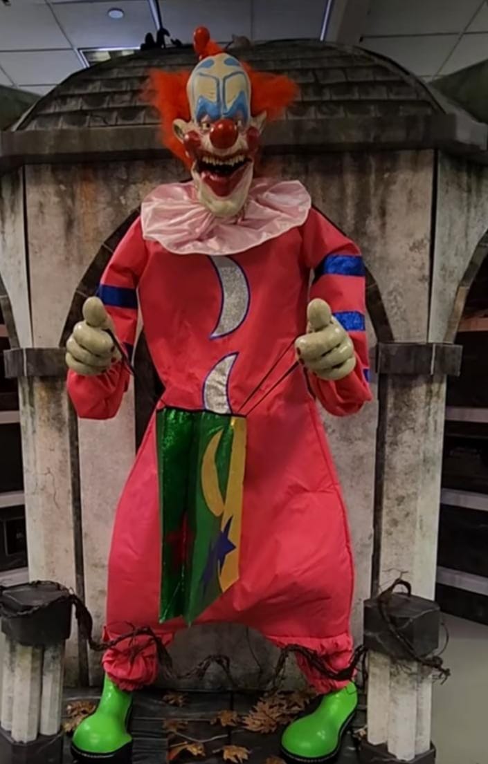 Animatrónico Killer Clown - La Oveja Negra Disfraces