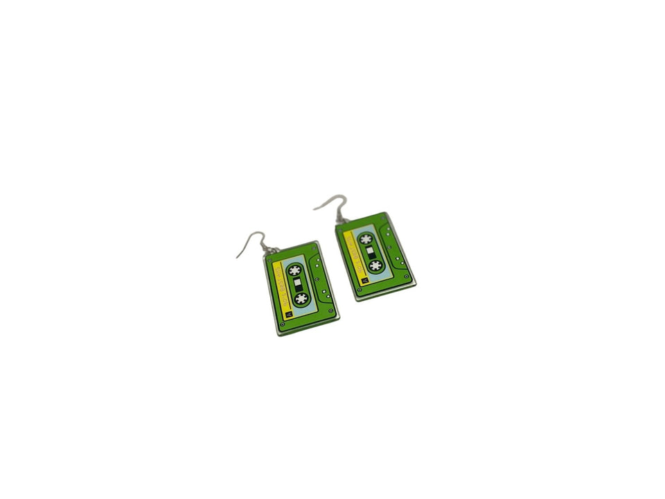 Aretes Caseteros - La Oveja Negra Disfraces