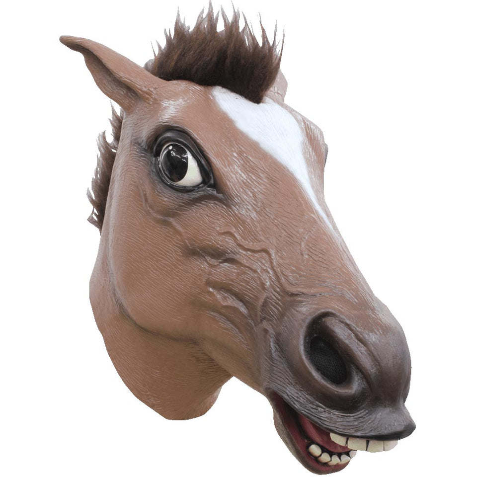 Máscara Horse — Café — 1