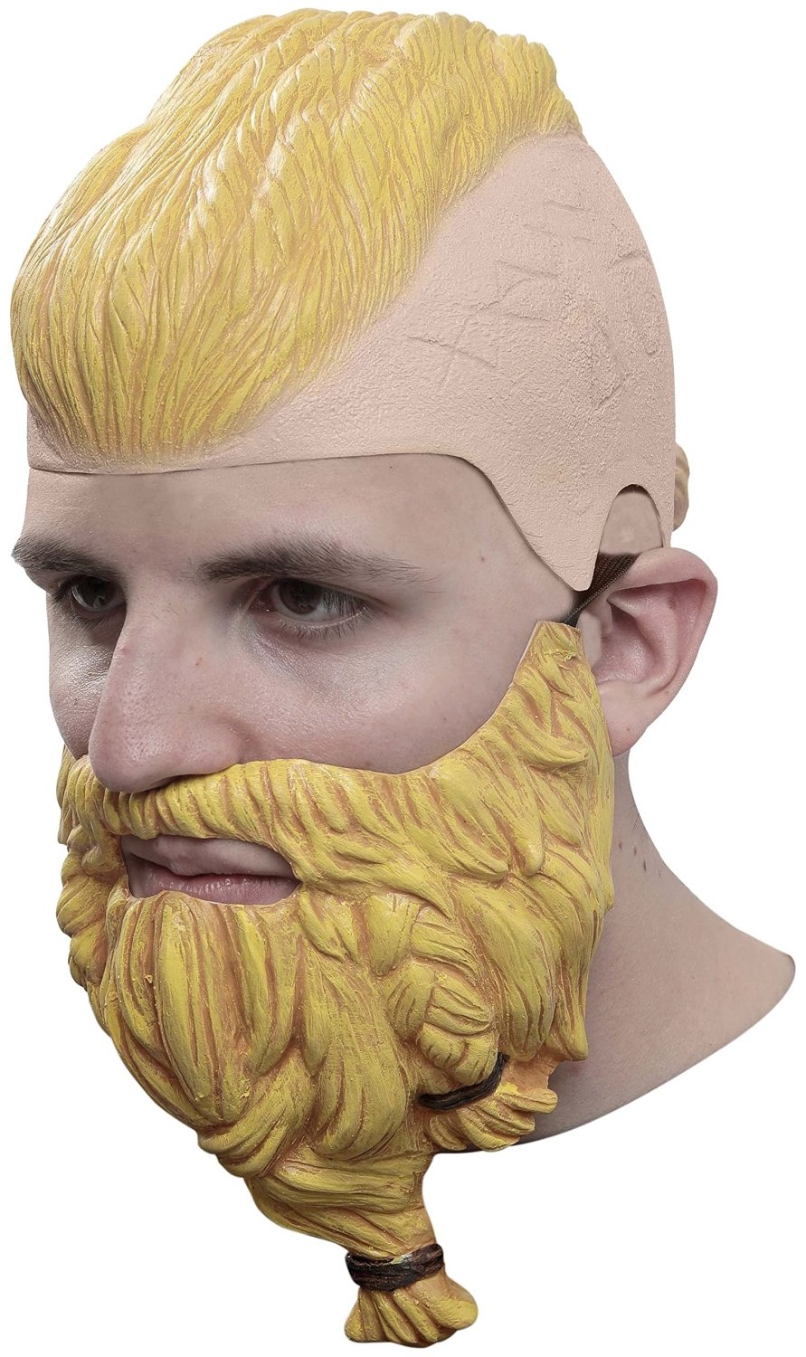 Complemento Barba y Peluca Látex Vikingo - La Oveja Negra Disfraces