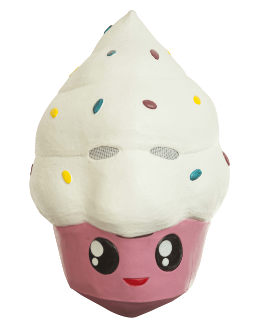 Mascara Cupcake Kawaii