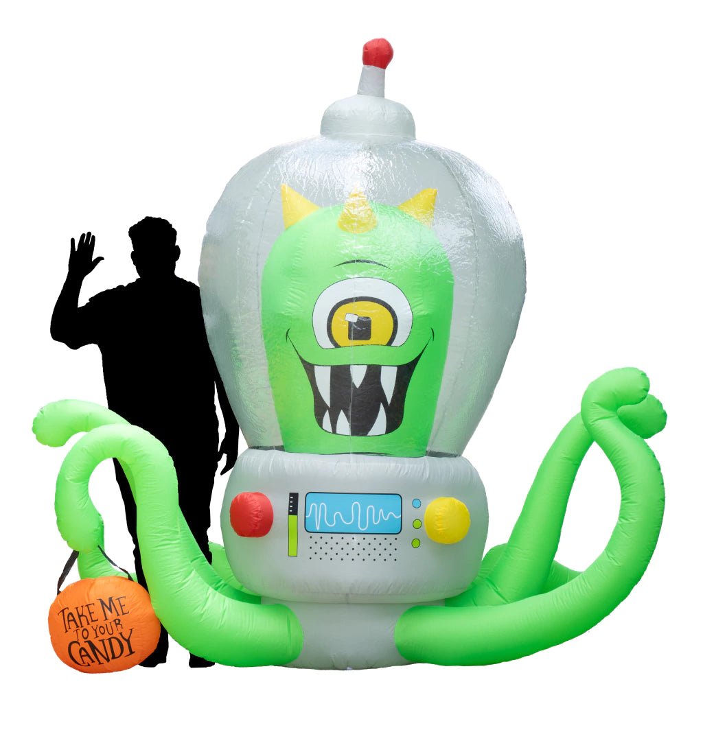 Decoración Inflable Kando el Extraterrestre - La Oveja Negra Disfraces