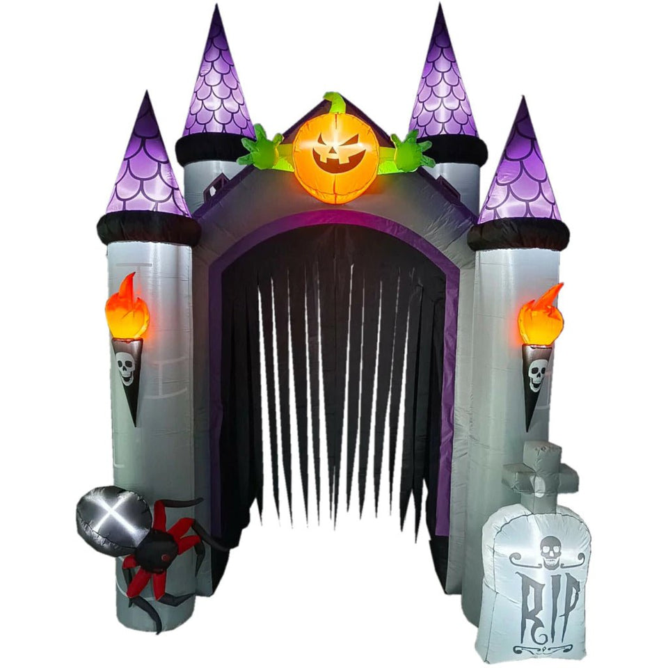 Decoración Inflable Túnel Tarántula - La Oveja Negra Disfraces
