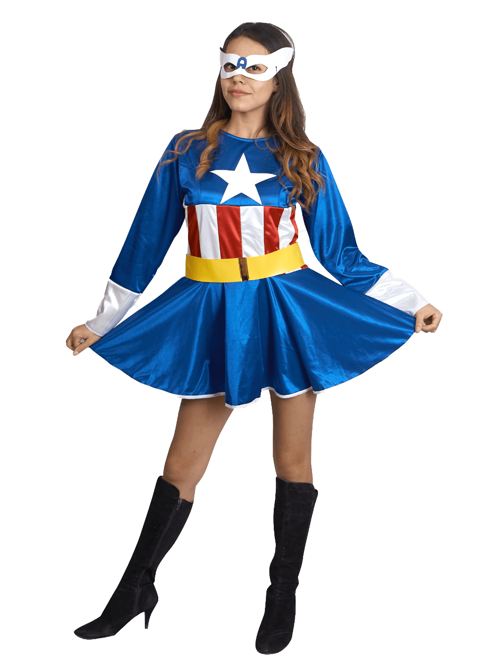 Disfraz Capitán América Mujer (Marvel) - La Oveja Negra Disfraces