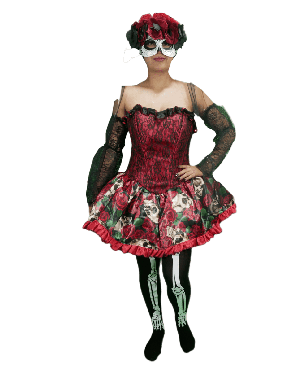Disfraz Catrina Corset - La Oveja Negra Disfraces