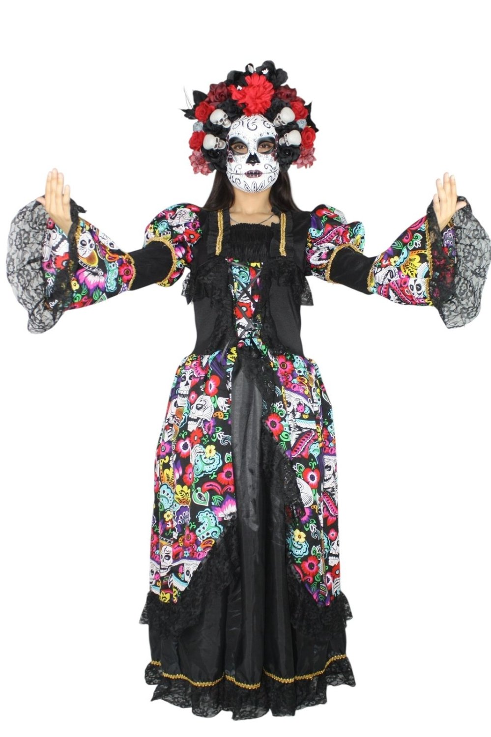 Disfraz de Catrina Posadas - La Oveja Negra Disfraces