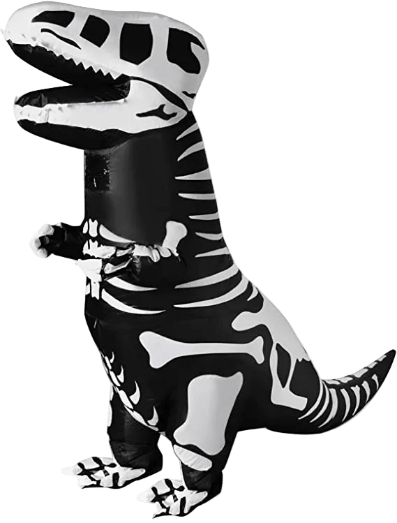 Disfraz Esqueleto Inflable - La Oveja Negra Disfraces