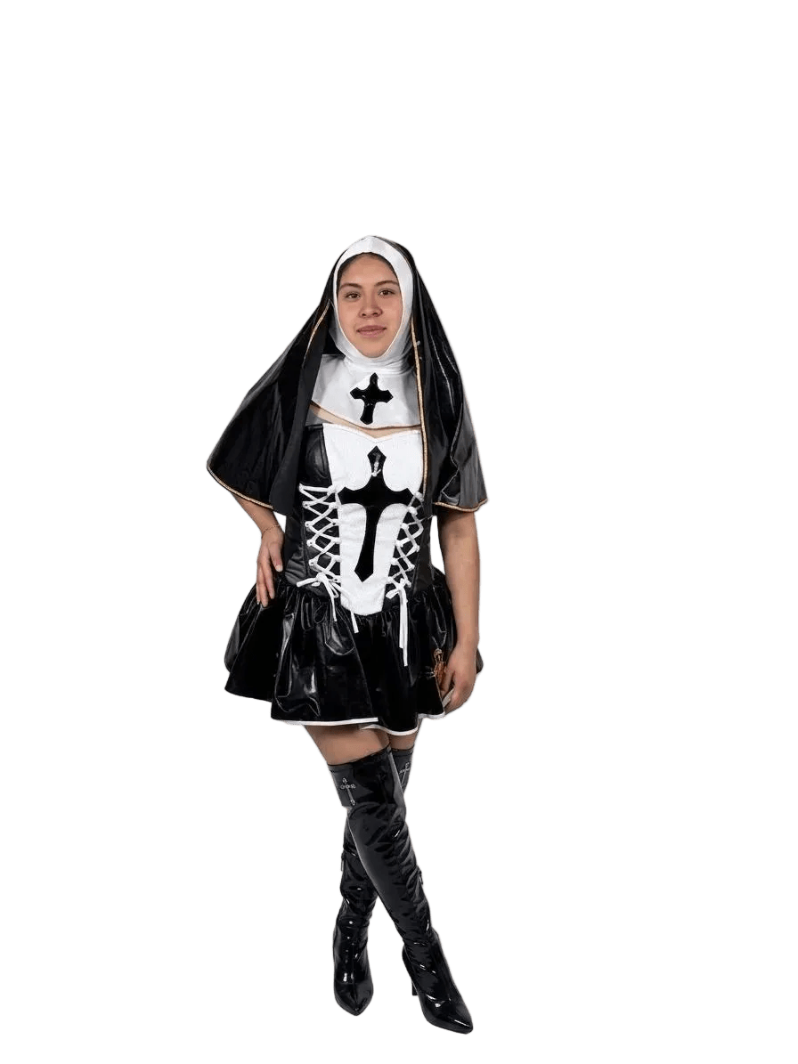 Disfraz Monja Sexy Deluxe - La Oveja Negra Disfraces