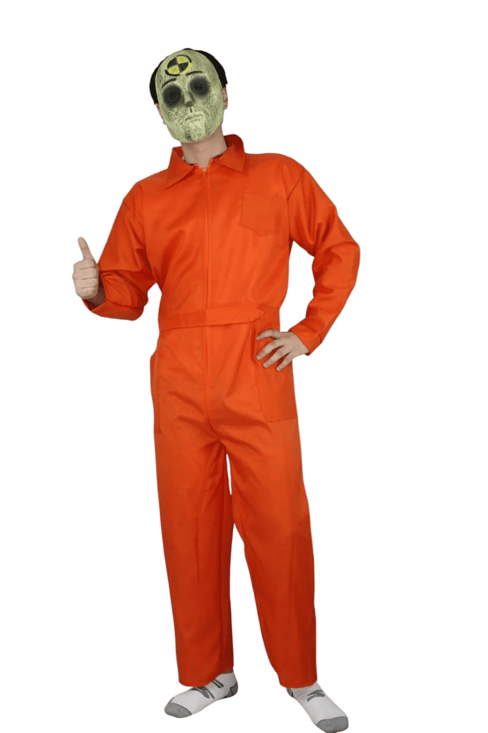 Disfraz Overall Naranja - La Oveja Negra Disfraces