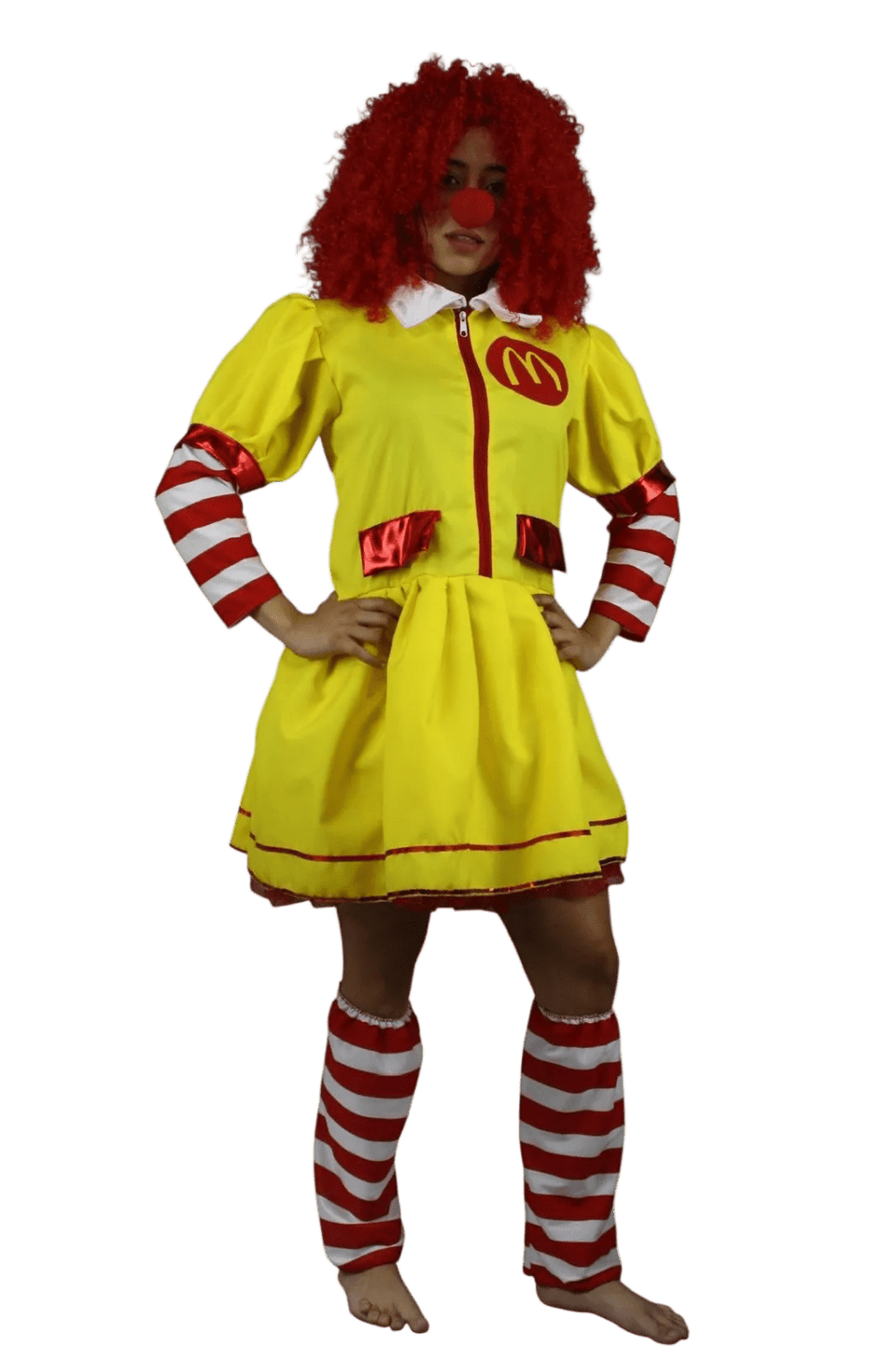 Disfraz Ronald McDonald Mujer - La Oveja Negra Disfraces