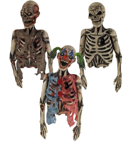 Decoracion Half Body (zombie/skull/clown)