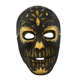 Mascara Golden Carving Catrina