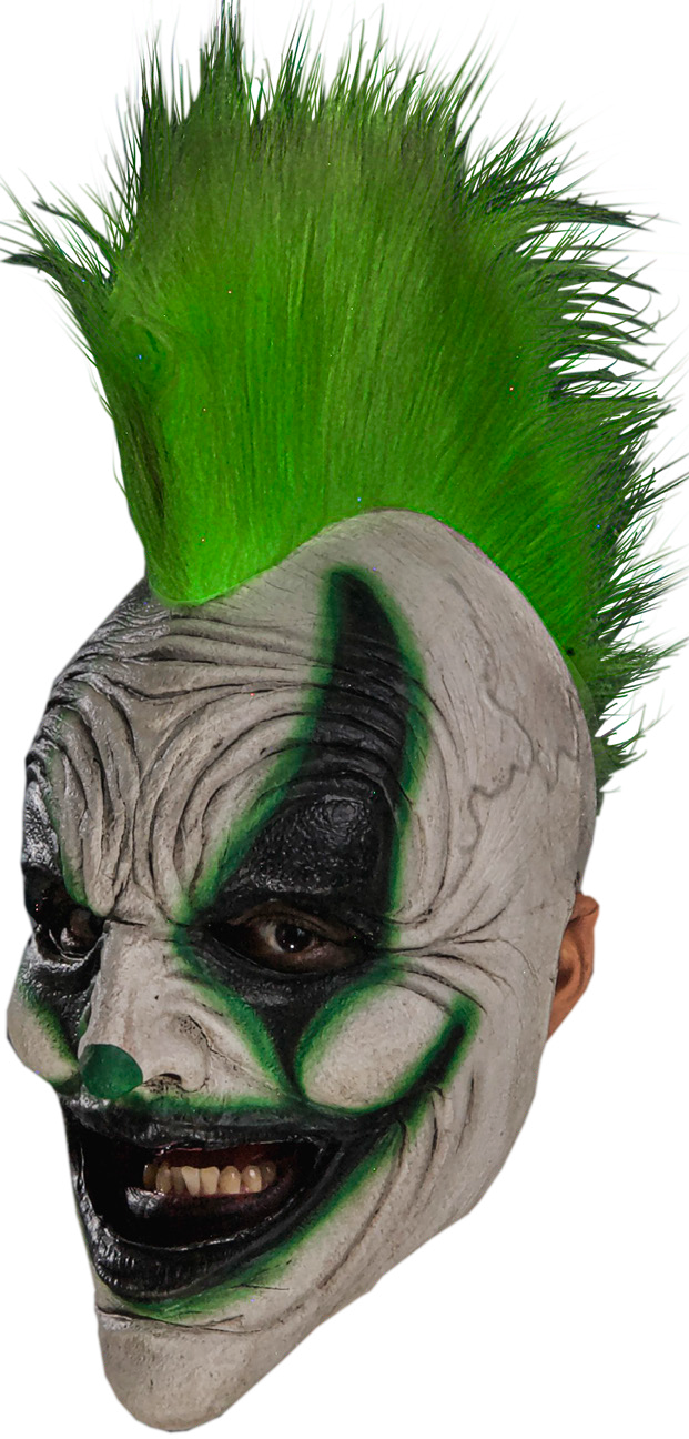 Máscara Carousel Clown Punk — Verde — 1