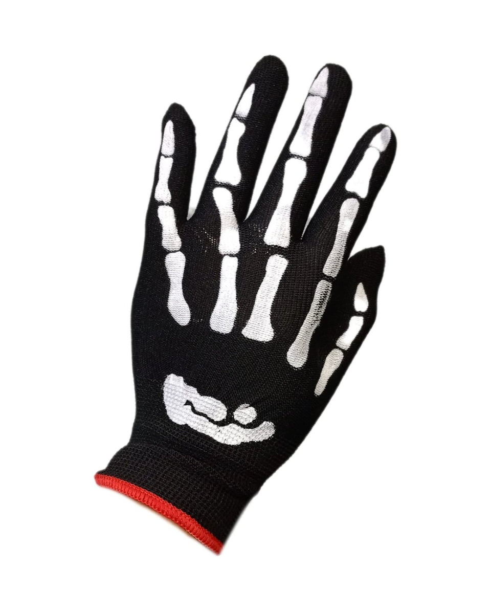 Guantes Equeleto - La Oveja Negra Disfraces