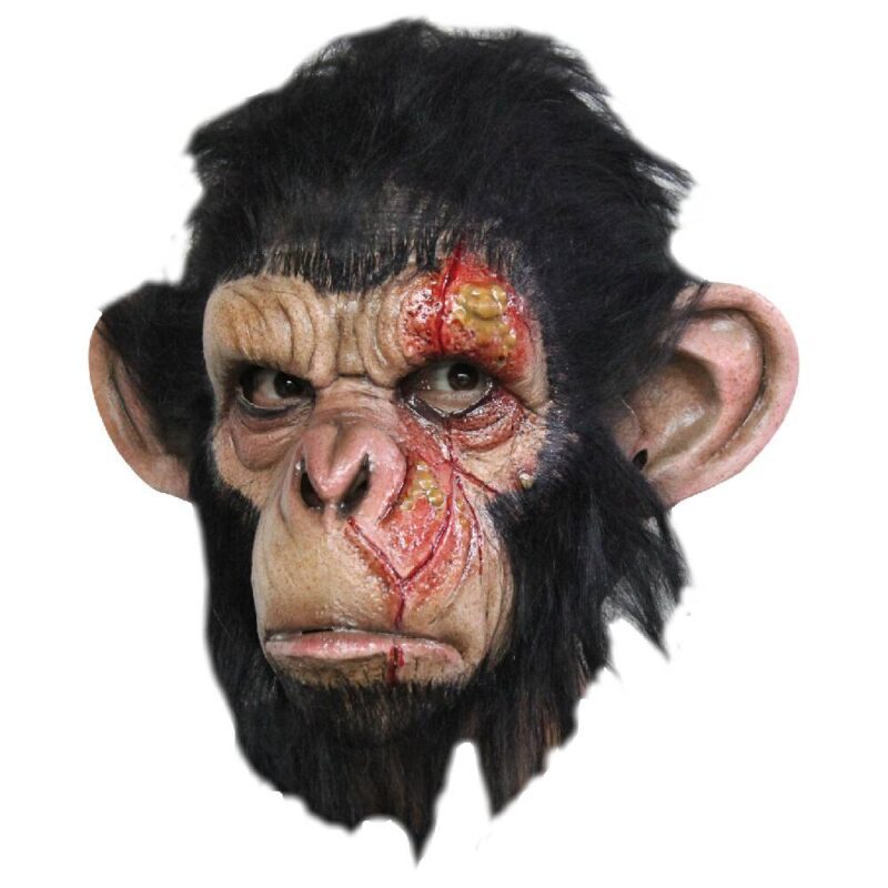 Mascara Infected Chimp