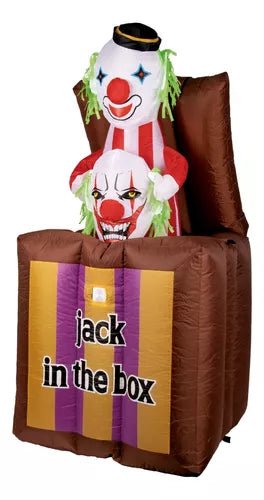 Inflable Jack´s in the Box - La Oveja Negra Disfraces