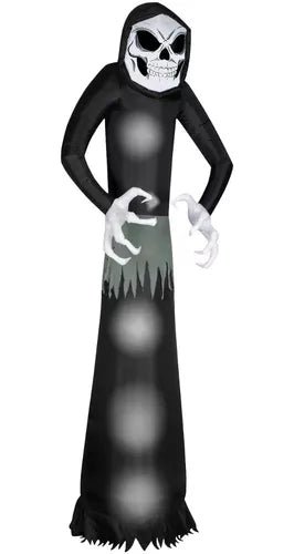 Inflable Led Grim Reaper - La Oveja Negra Disfraces