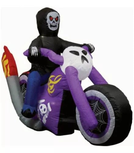 Inflable Rider de la Muerte - La Oveja Negra Disfraces