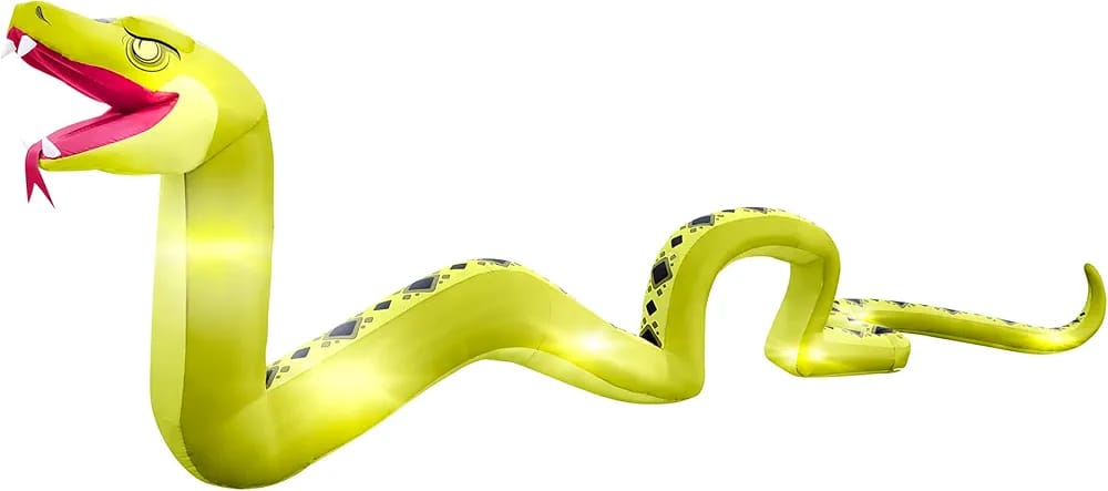 Inflable Serpiente - La Oveja Negra Disfraces