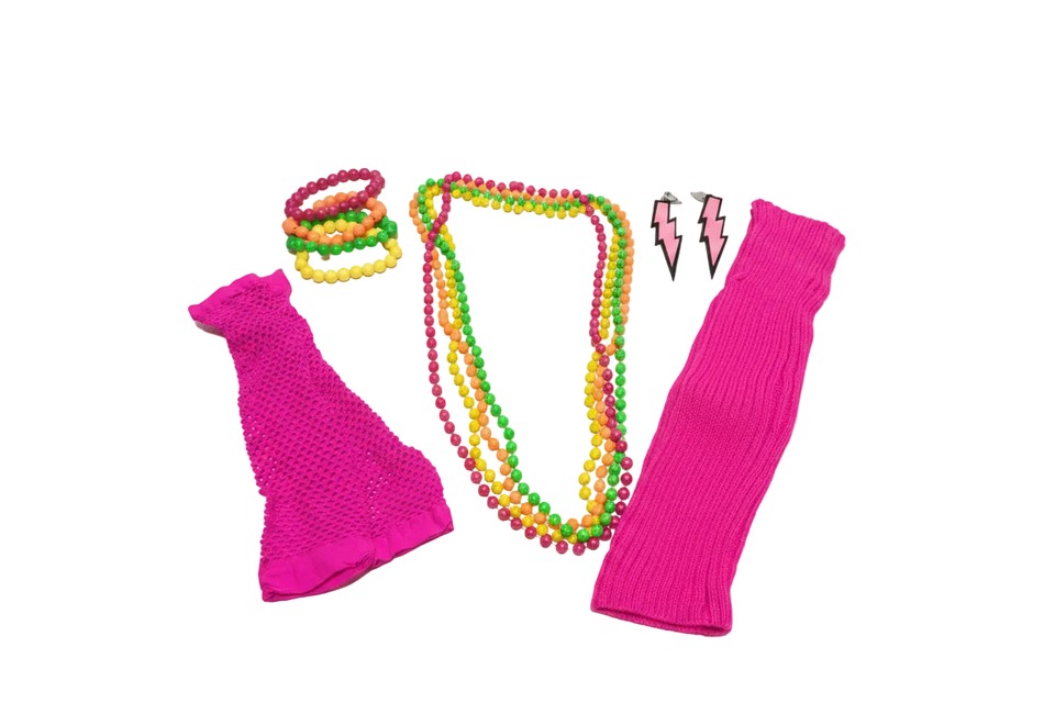 Kit De Accesorios 90s - La Oveja Negra Disfraces