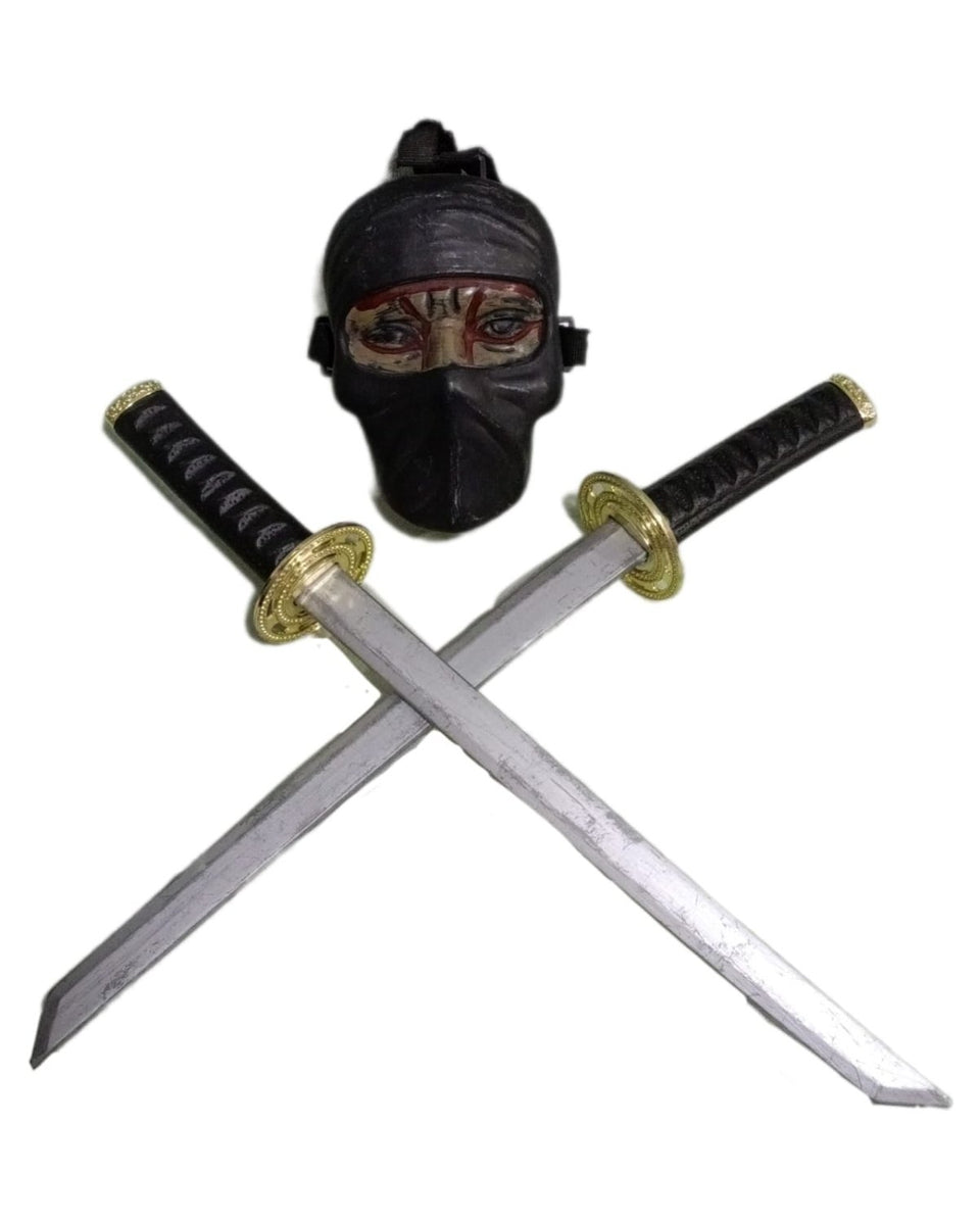 Kit de Sables Ninja - La Oveja Negra Disfraces