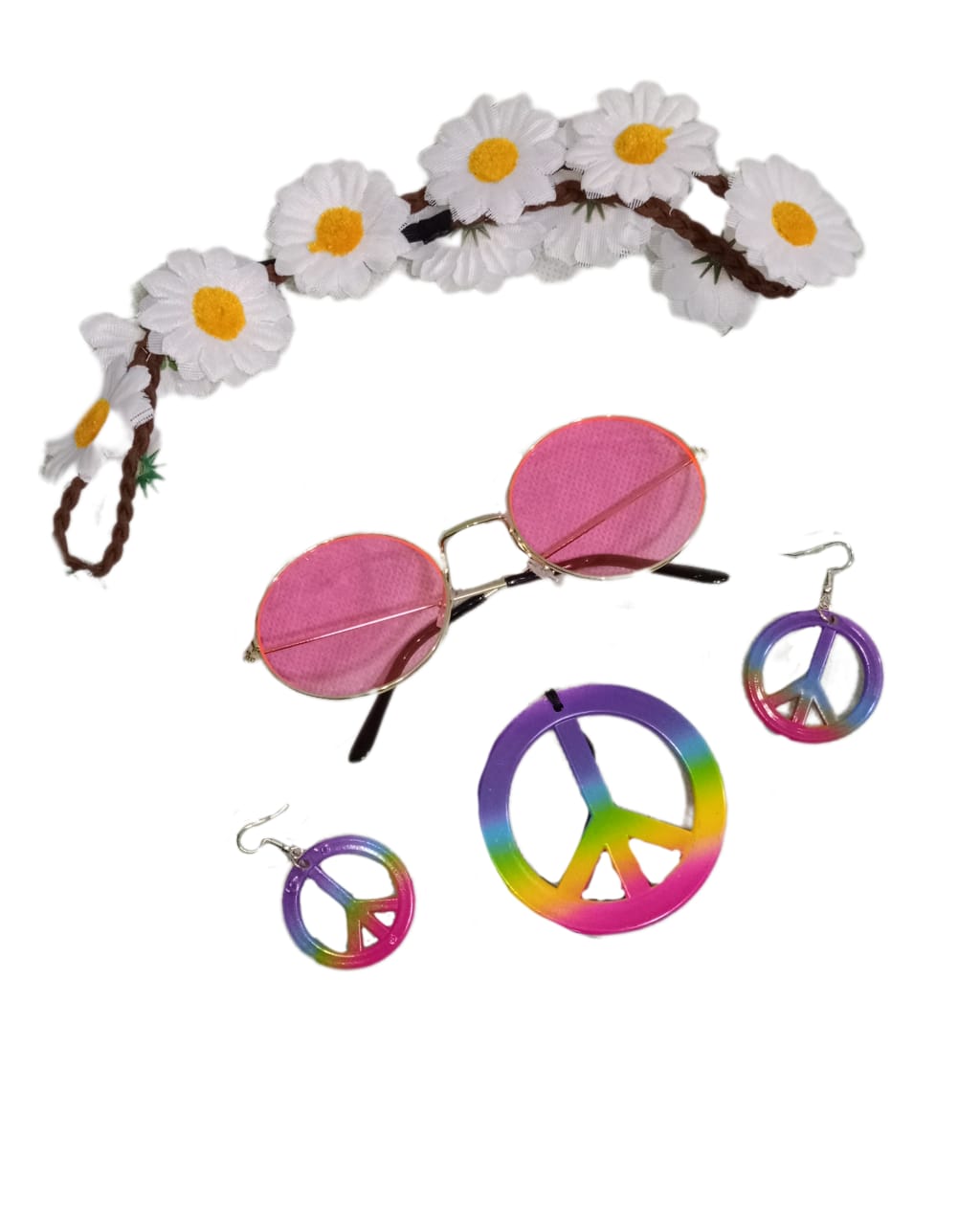 Kit Hippie - La Oveja Negra Disfraces
