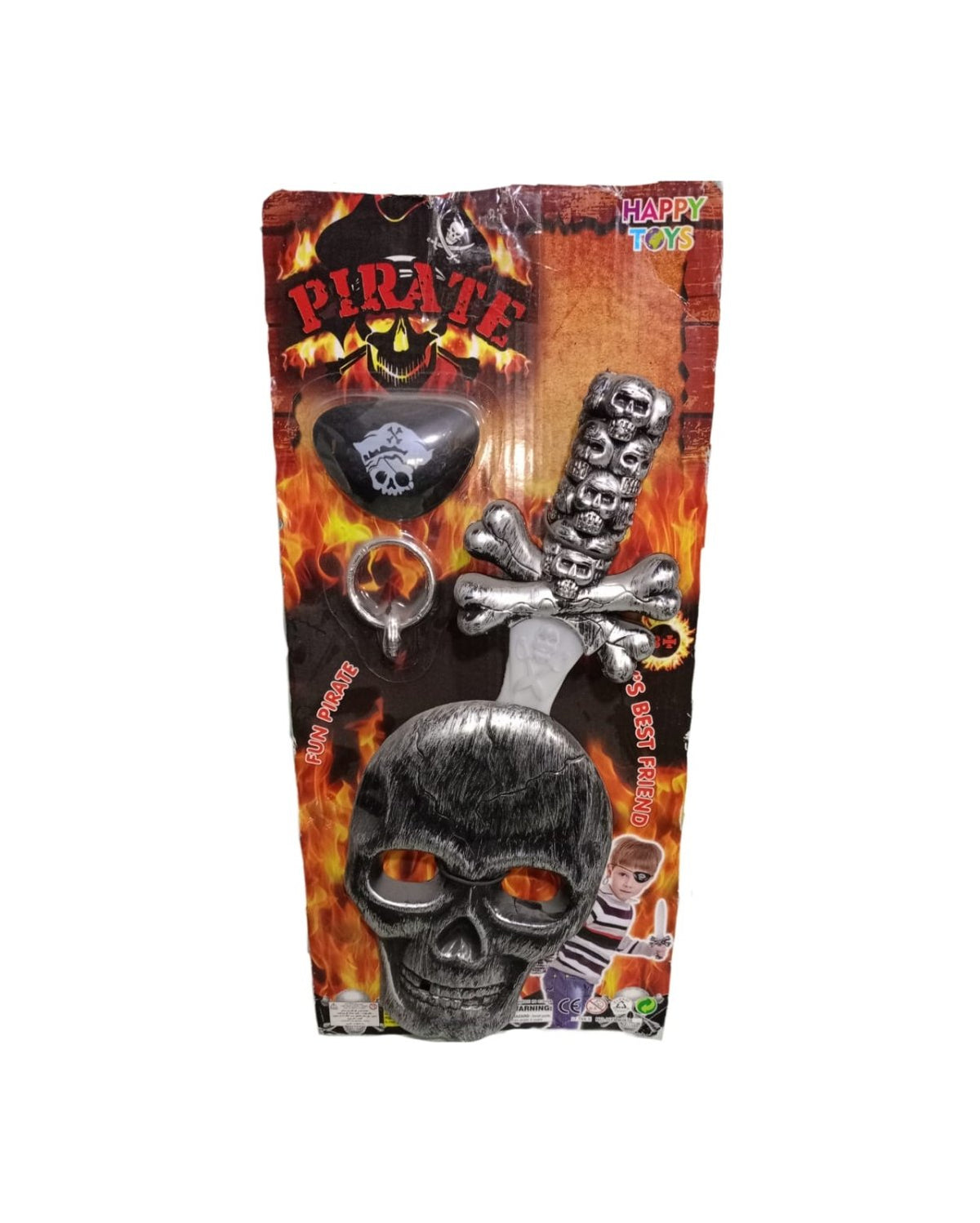 Kit Pirata - La Oveja Negra Disfraces