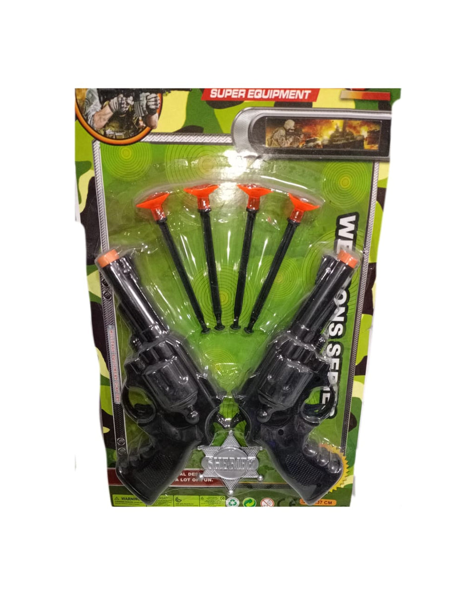 Kit Pistola Doble - La Oveja Negra Disfraces