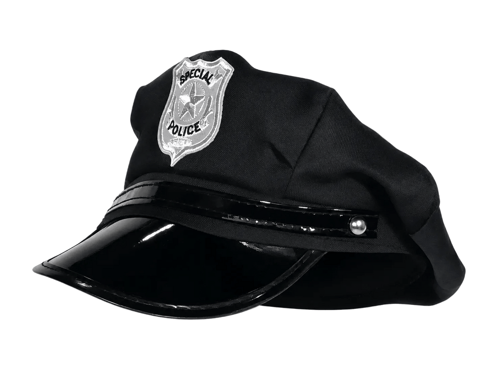 Kit Policía Sombrero y lentes - La Oveja Negra Disfraces