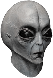 Máscara Alien Area 51 - La Oveja Negra Disfraces
