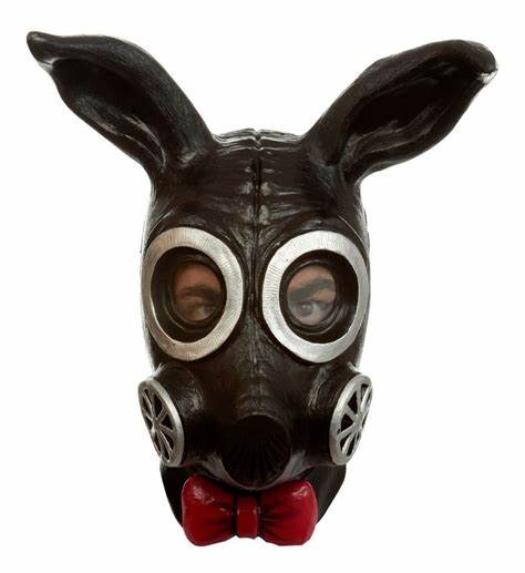 Máscara Bunny Gas - La Oveja Negra Disfraces