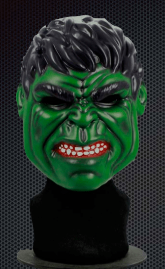 Máscara Careta Hulk (Marvel) - La Oveja Negra Disfraces