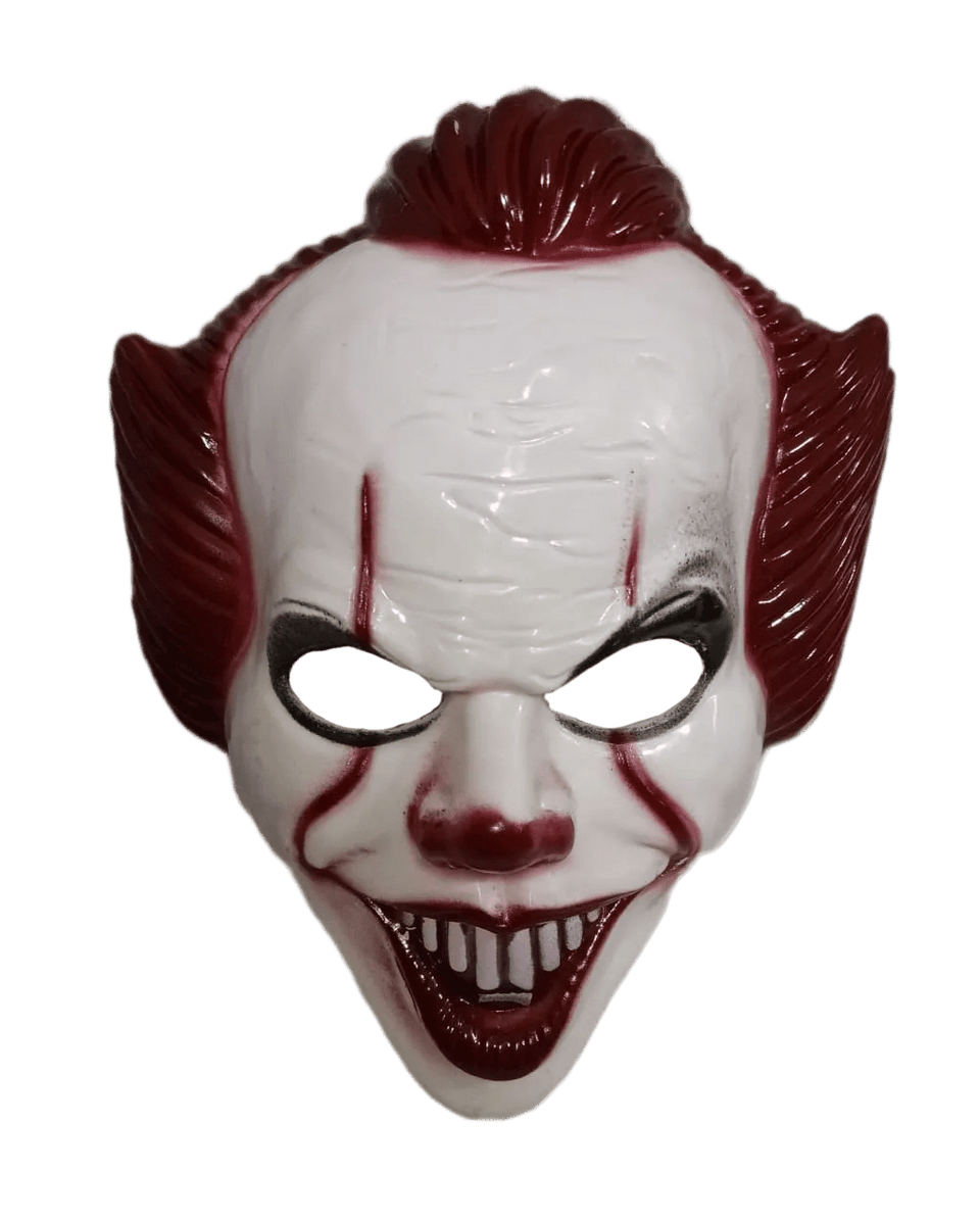 Máscara Careta Payaso Pennywise (It) - La Oveja Negra Disfraces
