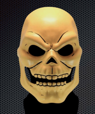 Máscara Careta Skeletor - La Oveja Negra Disfraces