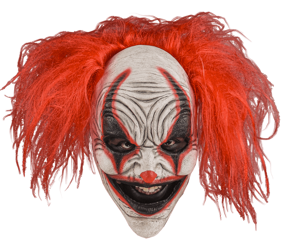 Máscara Carousel Clown - La Oveja Negra Disfraces