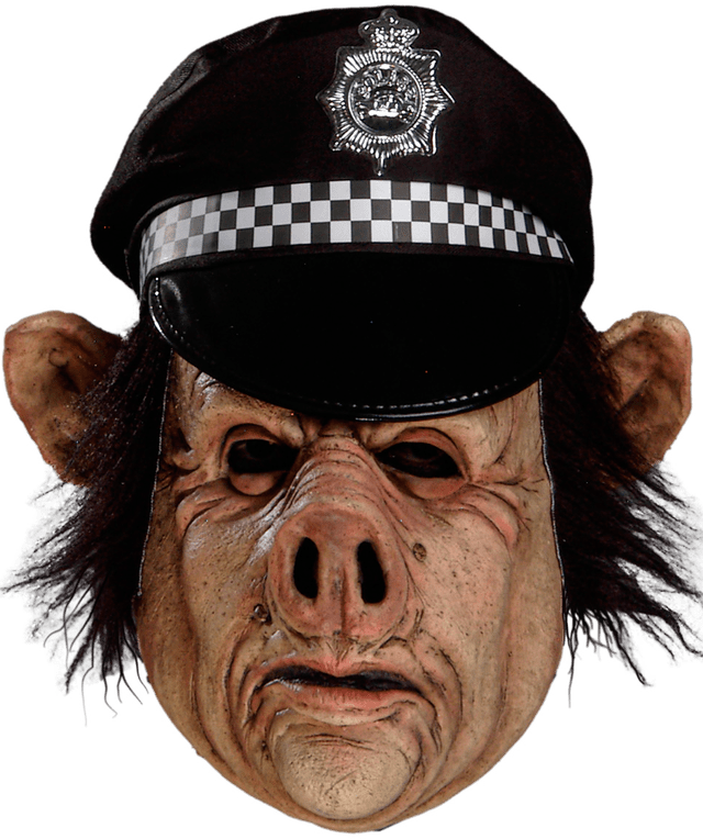 Máscara Dirty Swine O - La Oveja Negra Disfraces