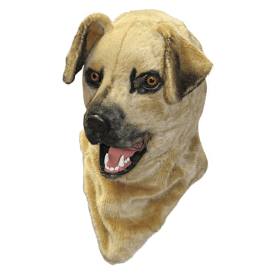 Máscara Dog Moving Mounth - La Oveja Negra Disfraces