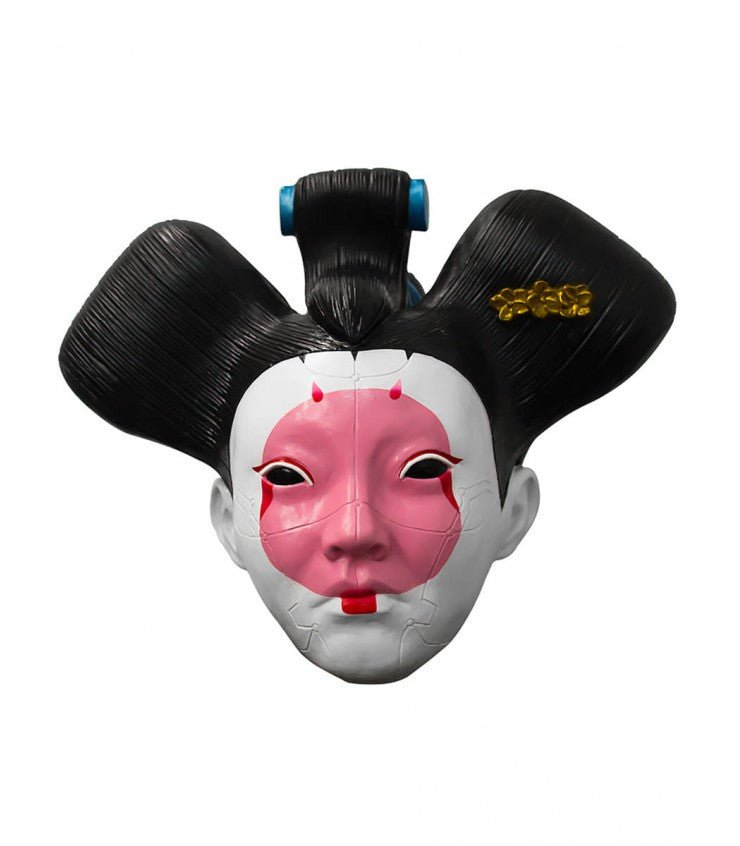 Máscara Gits Geisha - La Oveja Negra Disfraces