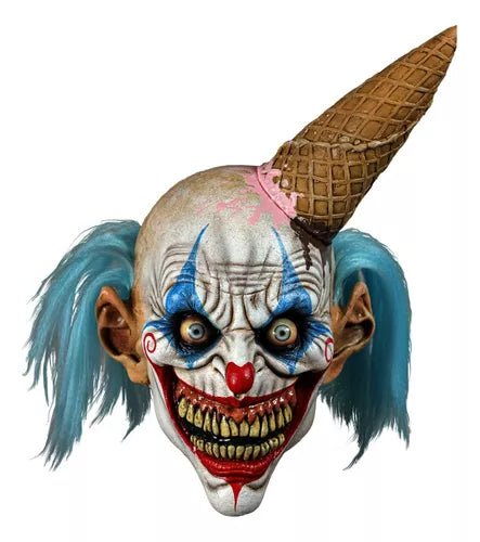 Máscara Ice Cream Clown O - La Oveja Negra Disfraces