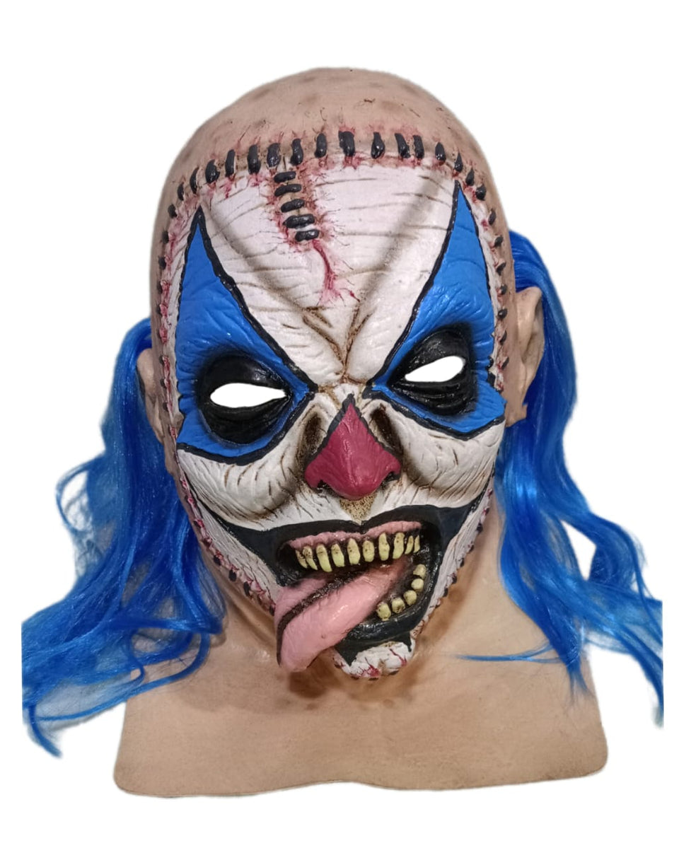 Máscara Payaso Cosido - La Oveja Negra Disfraces