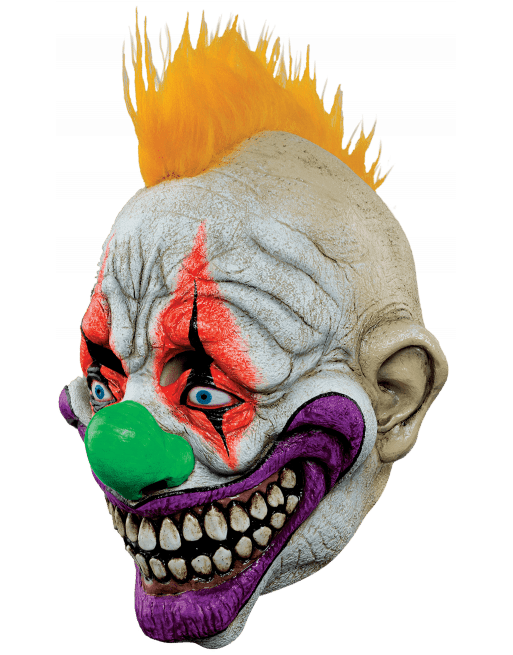 Máscara Prankster Neon Clown - La Oveja Negra Disfraces